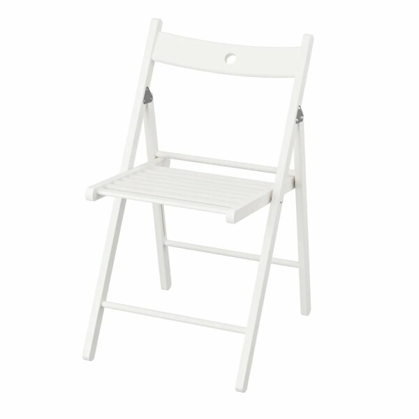 Стул белый складной IKEA